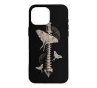 Anatomie du Papillon Gothique de la Colonne vertébrale Lune Occulte Nature Coque pour iPhone 16 Pro Max