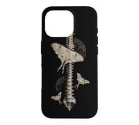 Anatomie du Papillon Gothique de la Colonne vertébrale Lune Occulte Nature Coque pour iPhone 16 Pro