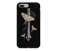 Anatomie du Papillon Gothique de la Colonne vertébrale Lune Occulte Nature Coque pour iPhone 7 Plus/8 Plus