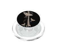Anatomie du Papillon Gothique de la Colonne vertébrale Lune Occulte Nature PopSockets PopGrip pour MagSafe