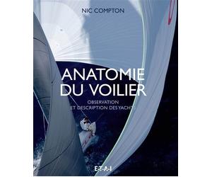Anatomie du voilier - observation et description des yachts Observation et description des yatchs - Nic Compton - Eds Techniques Pour L'automobile Et L'industrie - relié - Beau livre
