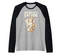 Anatomie d'un Chat câlin drôle Amateur de Chat propriétaire de Chat Manche Raglan