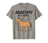 Anatomie d'un Cheval drôle pour Les Amateurs de Chevaux T-Shirt