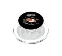 Anatomie d'un Cochon d'Inde Amoureux Fan Accessoires Cobaye PopSockets PopGrip pour MagSafe
