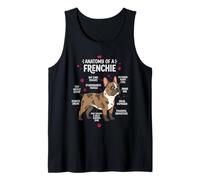 Anatomie d'un Frenchie Funny French Bulldog Lover Débardeur