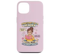 Anatomie d'un Lecteur Amateur de Livres lisant des Livres pour Enfants Coque pour iPhone 13