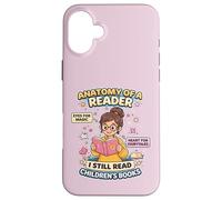 Anatomie d'un Lecteur Amateur de Livres lisant des Livres pour Enfants Coque pour iPhone 16 Plus