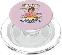 Anatomie d'un Lecteur Amateur de Livres lisant des Livres pour Enfants PopSockets PopGrip pour MagSafe
