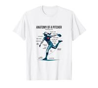 Anatomie d'un Pitcher Female Ace Fastpitch Softball T-Shirt