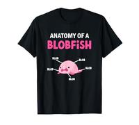 Anatomie d'un poisson blobish moche blob T-Shirt