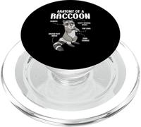 Anatomie d'un Raton Laveur PopSockets PopGrip pour MagSafe