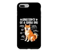 Anatomie d'un Shiba Inu - Chien Japonais Papa Chien Maman Coque pour iPhone 7 Plus/8 Plus