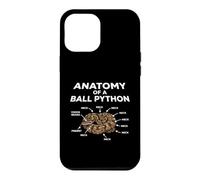 Anatomie d'une Balle Python drôle Serpent Reptile Coque pour iPhone 12 Pro Max