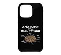 Anatomie d'une Balle Python drôle Serpent Reptile Coque pour iPhone 13 Pro