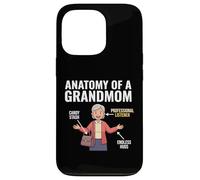 Anatomie d'une Grand-mère Grand-mère Famille matriarche Coque pour iPhone 13 Pro