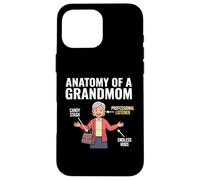 Anatomie d'une Grand-mère Grand-mère Famille matriarche Coque pour iPhone 16 Pro Max