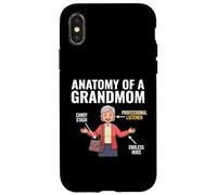 Anatomie d'une Grand-mère Grand-mère Famille matriarche Coque pour iPhone X/XS