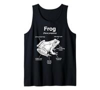 Anatomie d'une Grenouille drôle Diagramme amphibien Débardeur