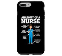 Anatomie d'une infirmière médicale Professionnelle travailleur de la santé Coque pour iPhone 7 Plus/8 Plus