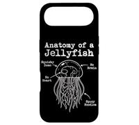 Anatomie d'une méduse Nouilles épicées drôle biologie Marine Coque pour iPhone Air