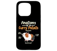 Anatomie d'une Pomme de Terre à Fourrure, drôle, Amateur de cobayes, Cavy Coque pour iPhone 15 Pro