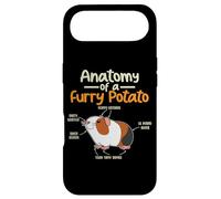 Anatomie d'une Pomme de Terre à Fourrure, drôle, Amateur de cobayes, Cavy Coque pour iPhone Air