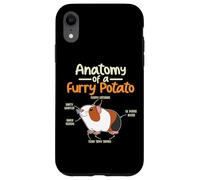Anatomie d'une Pomme de Terre à Fourrure, drôle, Amateur de cobayes, Cavy Coque pour iPhone XR