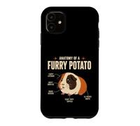 Anatomie d'une Pomme de Terre à Fourrure pour Amateur de Cochon d'Inde drôle Coque pour iPhone 11