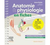 Anatomie et physiologie en fiches pour les étudiants en IFSI: Avec un site Internet d'entraînements interactifs