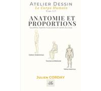 ANATOMIE ET PROPORTIONS: Squelette, repères musculaires et canon du corps