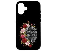 Anatomie Florale du Cerveau Humain Neurosciences Psychologie Coque pour iPhone 16