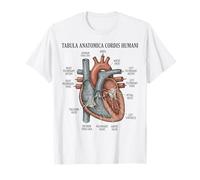 Anatomie Humaine Diagramme Cardiaque Système cardiovasculaire T-Shirt