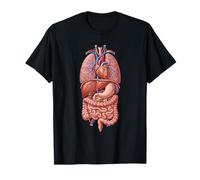 Anatomie Humaine Organes internes Biologie Art T-Shirt