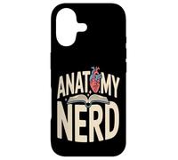 Anatomie Nerd Corps Humain Étude étudiante en médecine Coque pour iPhone 17
