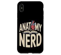 Anatomie Nerd Corps Humain Étude étudiante en médecine Coque pour iPhone XS Max