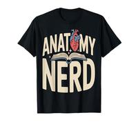Anatomie Nerd Corps Humain Étude étudiante en médecine T-Shirt