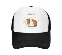 Anatomie personnalisée d’Un Cochon d’Inde Casquette de Baseball Protection Solaire Hommes Ajustable Animal Pet Trucker Chapeau Printemps Personnalisé Papa Hat