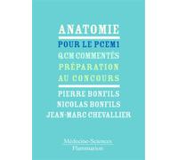 Anatomie pour le PCEM 1 : QCM commentés, préparation au concours faculte medecine necker - Jean-Marc Chevallier - Medecine Science Publications - broché - Livre