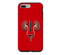 Anatomie rénale Néphrologie Urologie Illustration médicale Coque pour iPhone 7 Plus/8 Plus