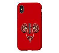 Anatomie rénale Néphrologie Urologie Illustration médicale Coque pour iPhone X/XS