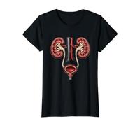 Anatomie rénale Néphrologie Urologie Illustration médicale T-Shirt Graphique avec Valeur