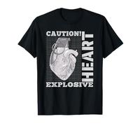 Anatomie sarcastique en forme de cœur explosive et amusante pour lui/elle T-Shirt