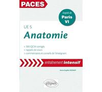 Anatomie UE 5: 300 QCM corrigés, inspiré de Paris VI