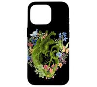 Anatomique Coeur Floral Anatomie Humaine Cardiaque Infirmière Coque pour iPhone 16 Pro