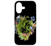 Anatomique Coeur Floral Anatomie Humaine Cardiaque Infirmière Coque pour iPhone 17