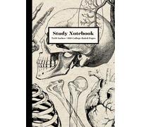 Anatomy and Biology Study Notebook: College Ruled 7 x 10 Inches | 160 Lined Pages for Science Notes, Students, and Anatomy Lovers