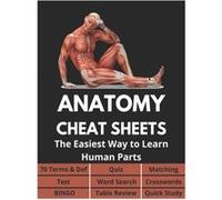 Anatomy Cheat Sheets 70 Terms amp Def Quiz Matching Test Word Search Crosswords Bingo Table Review Quick Study The Easiest Way to Learn Human Parts - Davi David FletcherDavid Fletcher (Auteur)