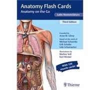 Anatomy Flash Cards Latin Nomenclature by Anne M Gilroy Anne M Gilroy (Auteur)