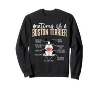 Anatomy of A Boston Terrier Sweatshirt