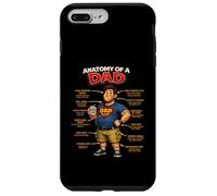 Anatomy of a Dad Funny Dad Jokes Humour Gifts Father's Day Coque pour iPhone 7 Plus/8 Plus